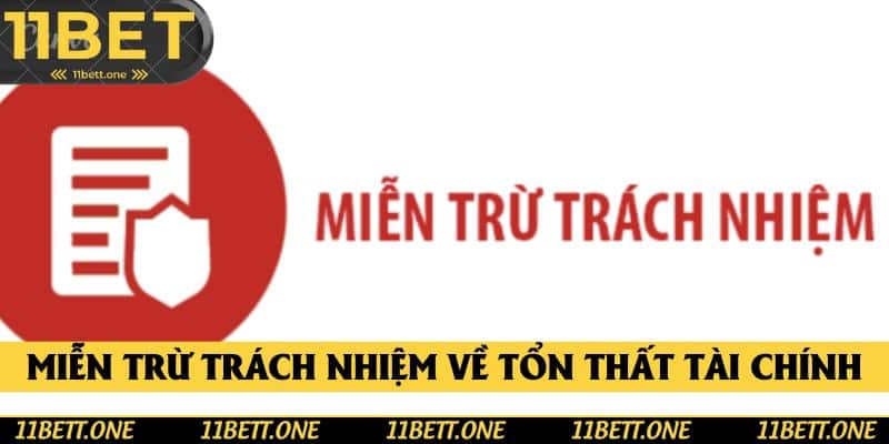 Miễn trừ trách nhiệm về tổn thất tài chính