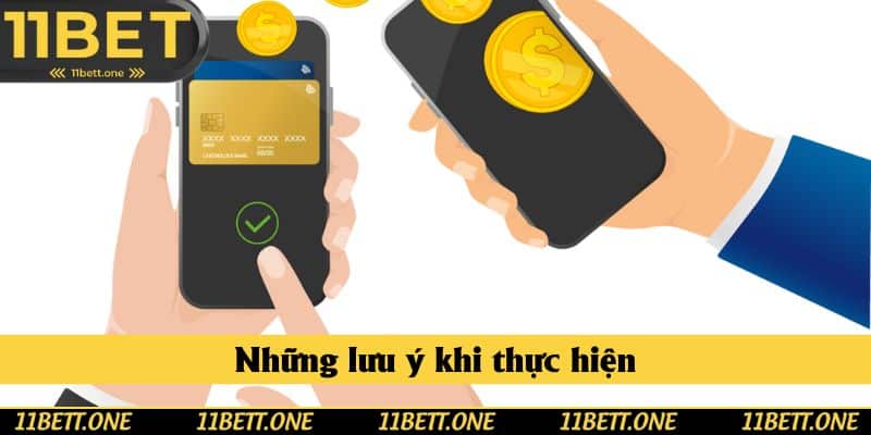 Những lưu ý khi thực hiện Những lưu ý khi thực hiện